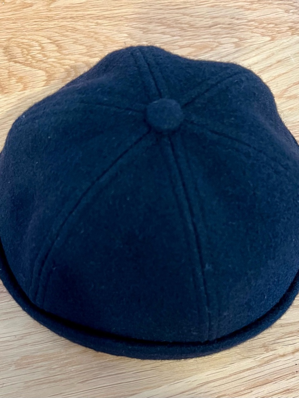 Nathaniel Cole by Crown Cap Wool Blend Beanie - Black